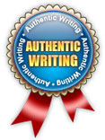 Authentic writing